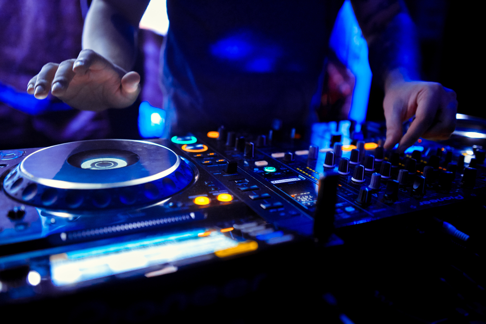 DJ Spinning