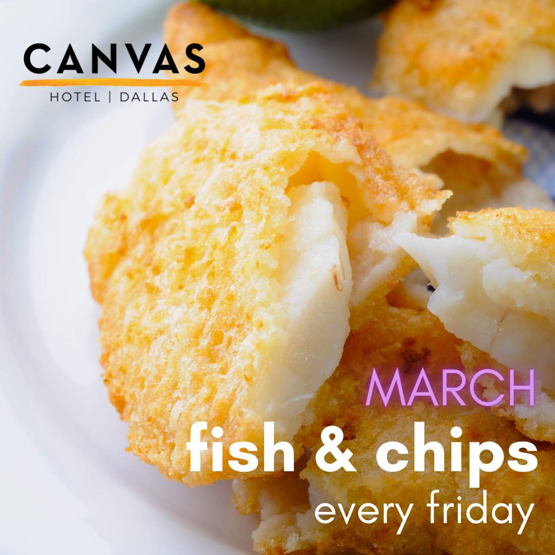 fish and chips friday flyer